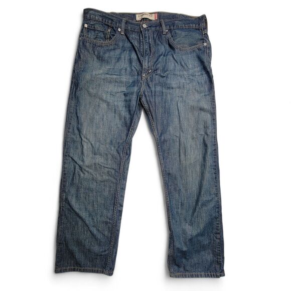 Levi's Other - Levi's 505 Jeans Men's 38x30 Blue Faded Denim Cotton Regular Fit Straight Leg